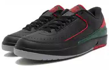 Jordan Air Jordan 2 Low "Black Fire Red"