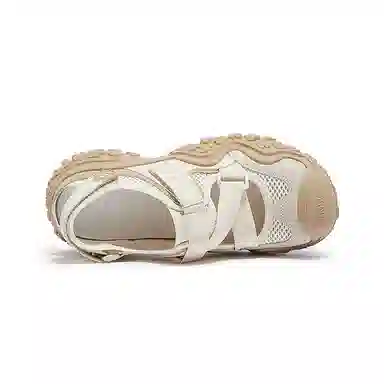 CAMEL Mary Jane Sandals