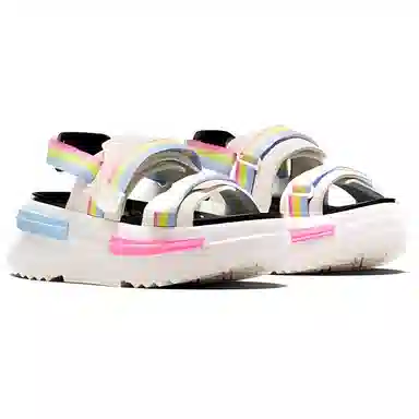 Converse Run Star Utility Sandal CX White Pink Blue