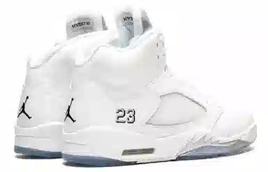 Jordan Air Jordan 5 Retro Metallic White