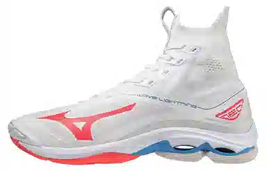 Mizuno Wave Lightning Neo White Red