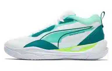 PUMA Playmaker Pro Mid White Green