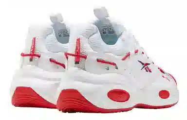 Reebok Solution Mid White Dynamic Red