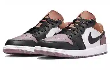 Jordan Air Jordan 1 Low White Brown Purple