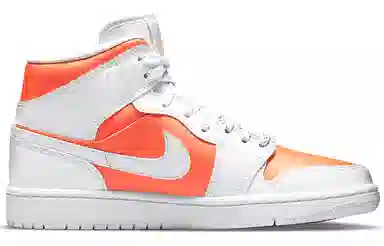 Jordan Air Jordan 1 Mid White Orange