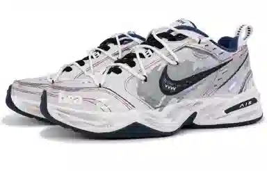 Nike Air Monarch 4 White Navy