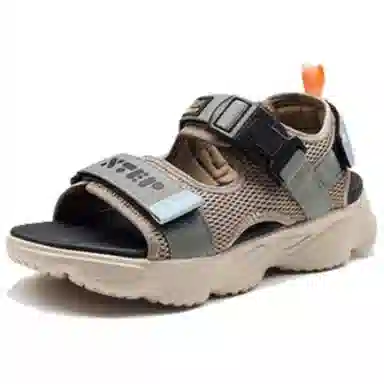 Xtep Sandals Brown Green