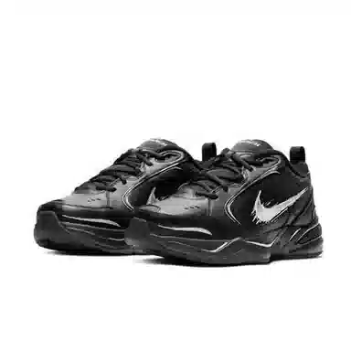 Nike Air Monarch 4 Silver Black