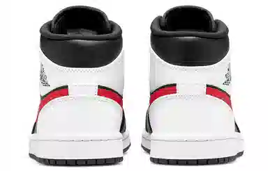 Jordan Air Jordan 1 Mid Black White Red