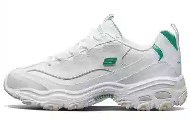 Skechers D'lites 1.0 White Green