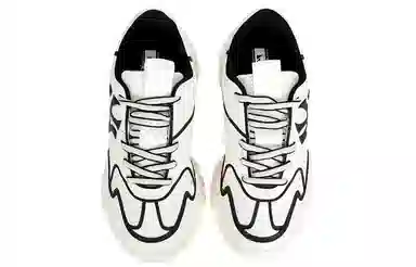 MLB Dad Shoes White Black