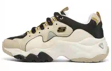 Skechers D'lites 3.0 Natural Black