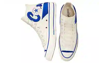 Converse 1970s Chuck High Top Cream Blue