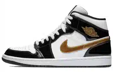 Jordan Air Jordan 1 Mid SE Black Gold 2023