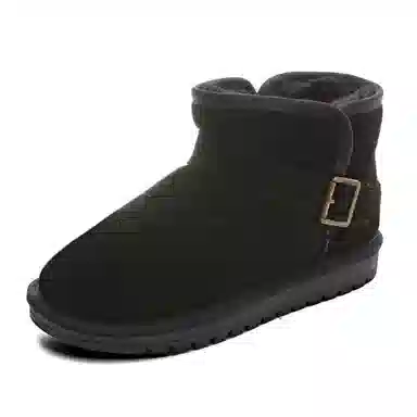 Warrior Suede Snow Boots Brown