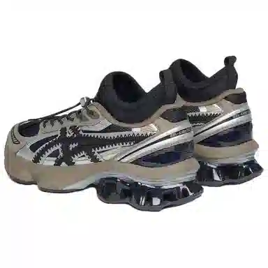 NANUSHKA Asics GEL-KINETIC FLUENT Black Brown