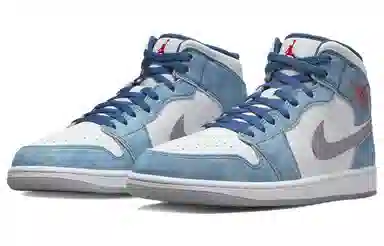 Jordan Air Jordan 1 Mid SE White Blue