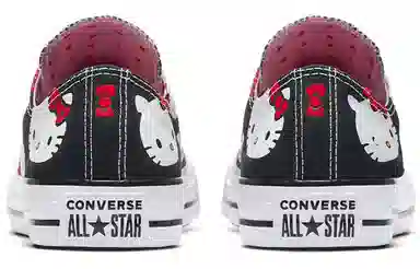 Hello Kitty x Converse Chuck Taylor All Star Low Black White