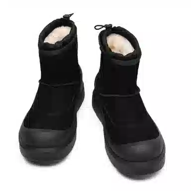 Angelmix Short Snow Boots Black