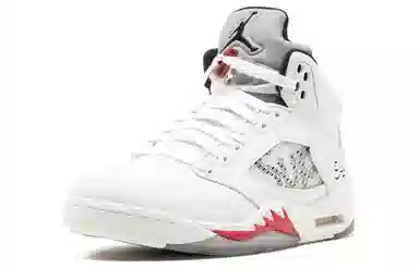 Supreme x Air Jordan 5 Retro White