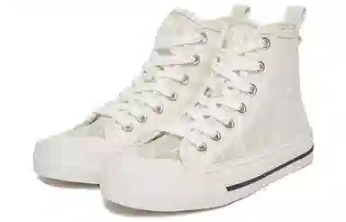 MLB Playball High Monogram White