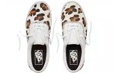 Vans Era Calf Hair Leopard White