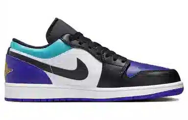 Jordan Air Jordan 1 Low White Black Purple