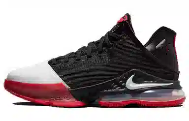 Nike Lebron 19 Low Black White Red