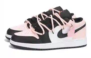 Jordan Air Jordan 1 Low GS Black Pink