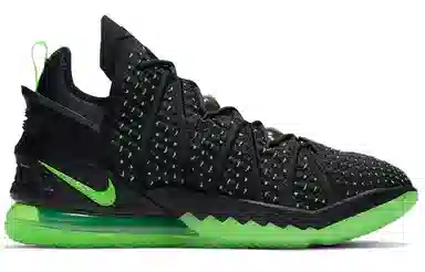 Nike LeBron 18 Black Green White