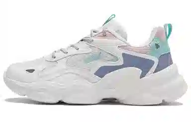 361° Casual Dad Shoes White Purple