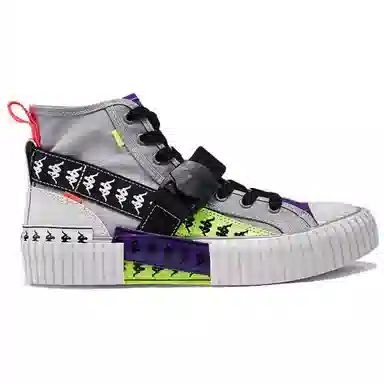 Kappa High Top Canvas Grey