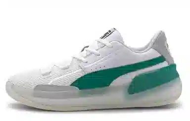 PUMA Clyde Hardwood White Green