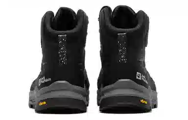 Jack Wolfskin Hiking Boots High Top Waterproof Breathable Gray Yellow