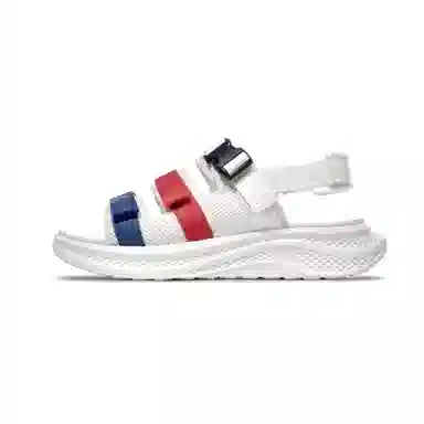 迈乐森 厚底增高 沙滩凉鞋 男女同款 法式白