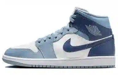 Jordan Air Jordan 1 Mid White Blue