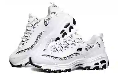Skechers D'Lites 1.0 White Black