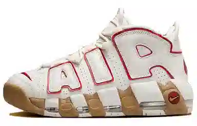 Nike Air More Uptempo White Red