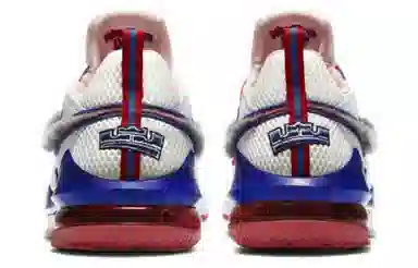 Nike LeBron 17 White Blue Red