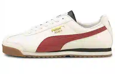 Puma Roma White Blue Red