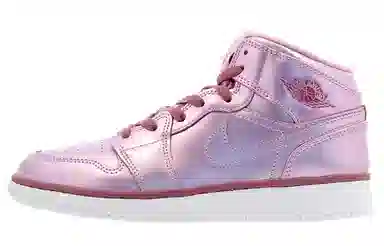 Jordan Air Jordan 1 Mid Pink Rise