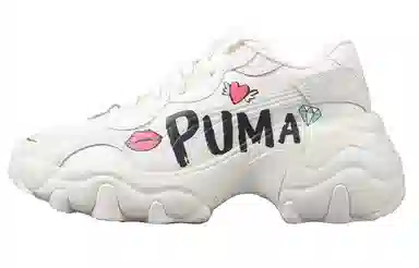 PUMA Pulsar Wedge Wns White Pink