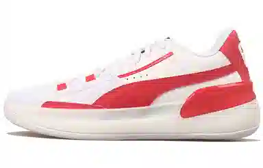 PUMA Clyde Hardwood White Red