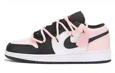 Jordan Air Jordan 1 Low GS Black Pink