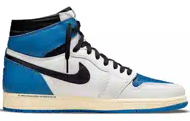 Travis Scott x Air Jordan 1 High Blue White Black