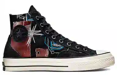 Converse 1970s High Top Black Red Blue