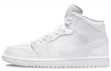 Jordan Air Jordan 1 Mid "Triple White"