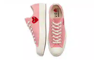 CDG Play x Converse Chuck Taylor All Star 1970s Low Pink