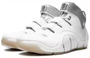 Nike Lebron 4 White Chrome