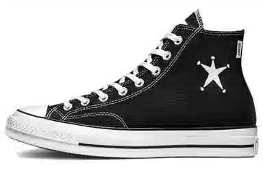 Stussy x Converse Chuck Taylor All Star 70s Black White